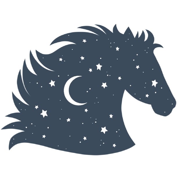 Vandfast klistermrker - Hologram - Hest