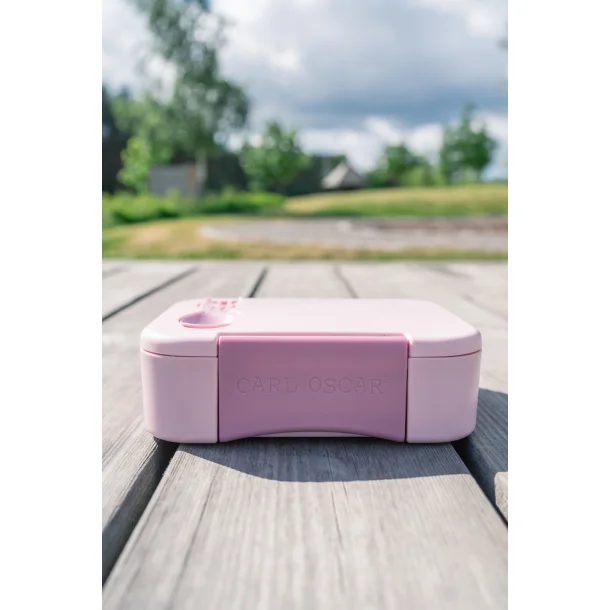 Carl Oscar - BentoBox med ske/gaffel - Lyserd 