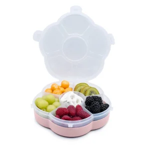 Melii Blomster Snackle Boks - Lyserd