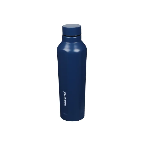 Sistema - Easy Grip Stainless Steel Bottle 870 ml. - Bl