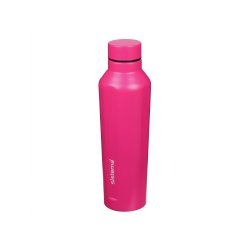 Sistema - Easy Grip Stainless Steel Bottle 870 ml. - Pink