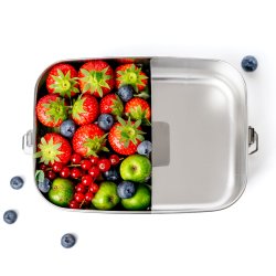 LEKKABOX Safe stlmadkasse inkl. divider - 1400 ml