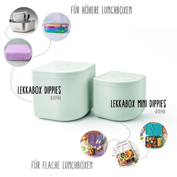 LEKKABOX Dippies 80 ml - Forest - 2 stk.
