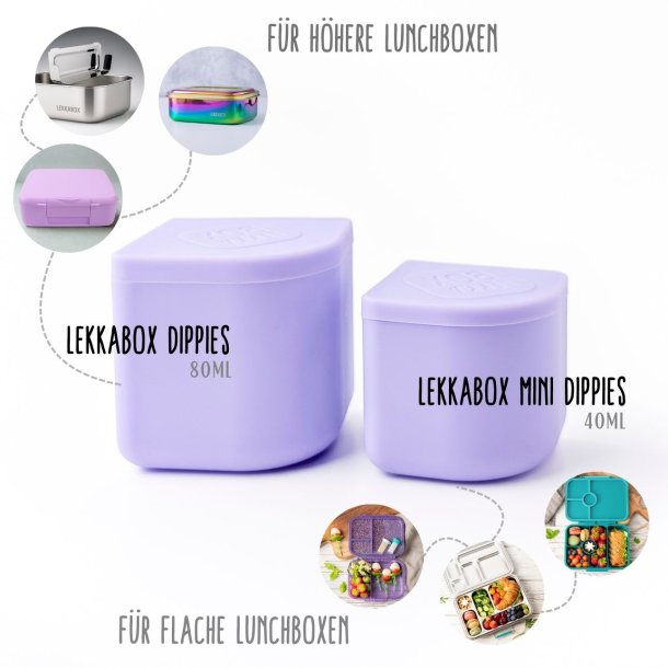 LEKKABOX Dippies 80 ml - Lavender - 2 stk.