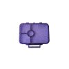 LEKKABOX Reservedel - L�g til madkasse - 4 rums Lilla Glimmer