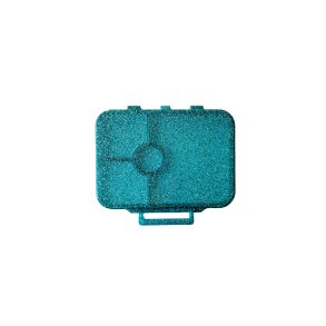 LEKKABOX Reservedel - L�g til madkasse - 4 rums Bl� glimmer