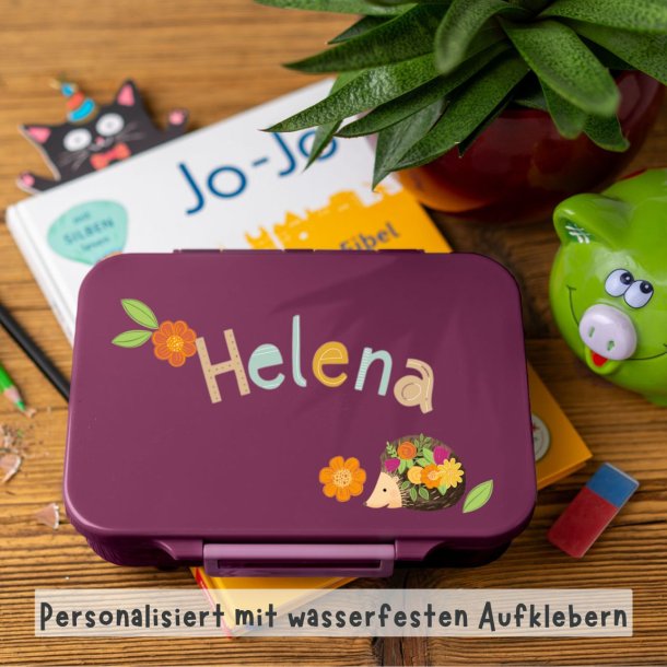 Vandfaste klistermrker - Pindsvin - A6