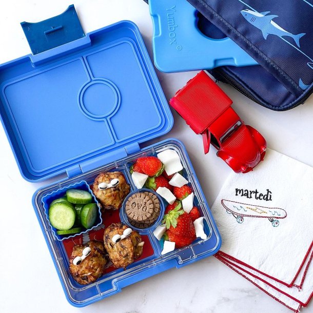 Yumbox Snack - 3 Rum Surf Bl Raket 