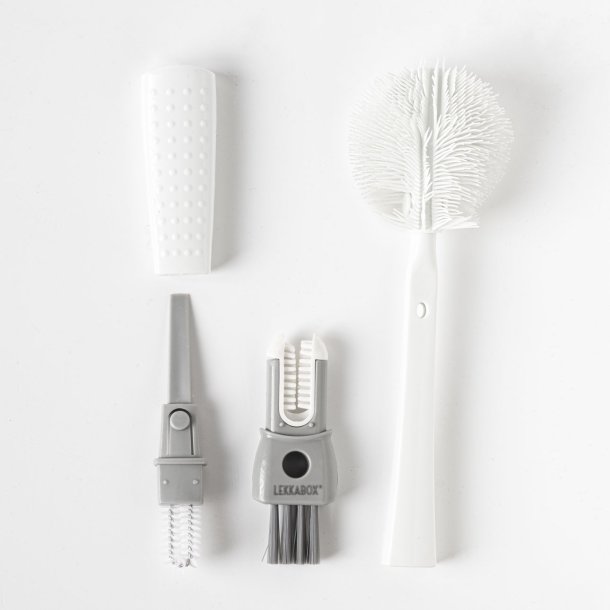 Lekkabox - Cleaning Brush, 3-piece multifunctional set
