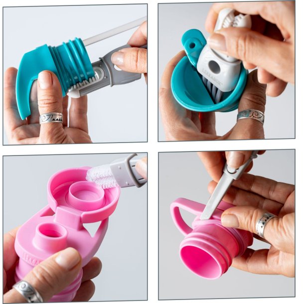 Lekkabox - Cleaning Brush, 3-piece multifunctional set