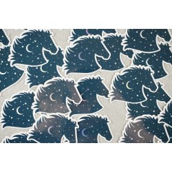 Vandfast klistermrker - Hologram - Hest